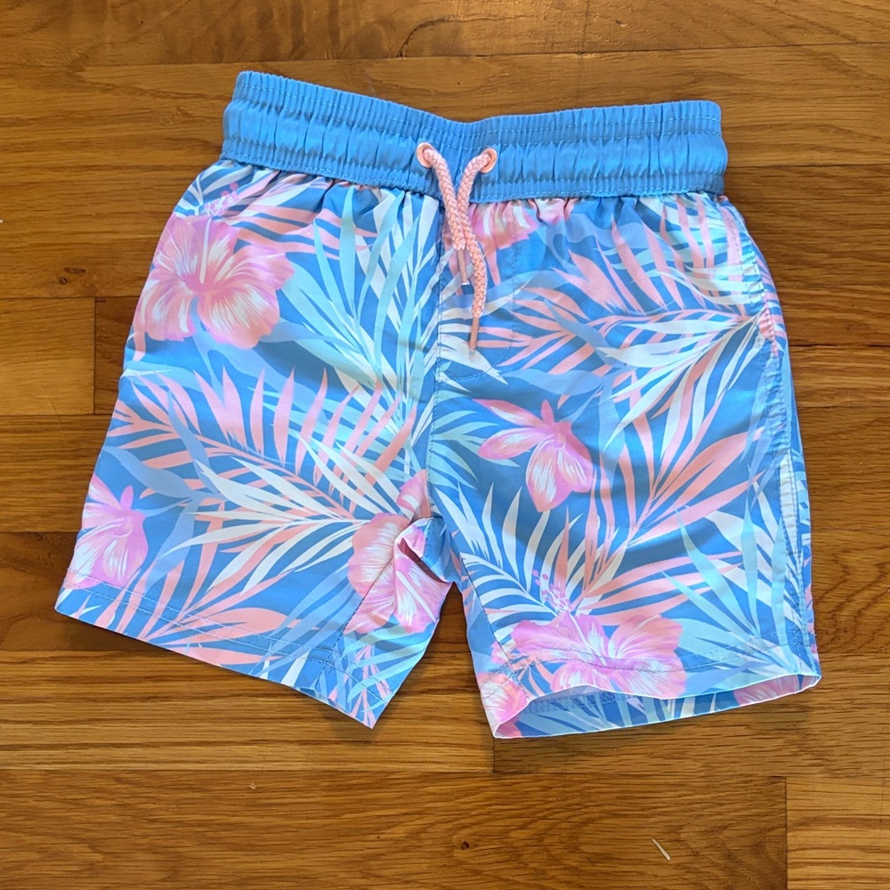 Hawaiian Swim Trunks